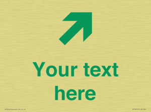 Custom Safe Condition inverse: Green Up right arrow